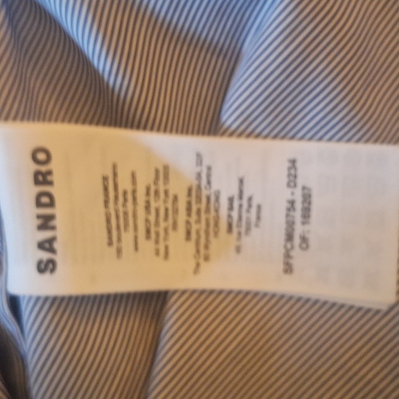 Sandro Milano Cotton Bow Shirt - Picture 12 of 13